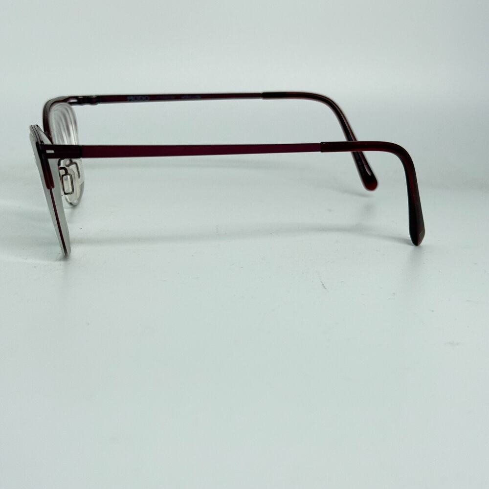 Modo Modo.Com Eyeglasses Frames Red 037 51-20-140… - image 2